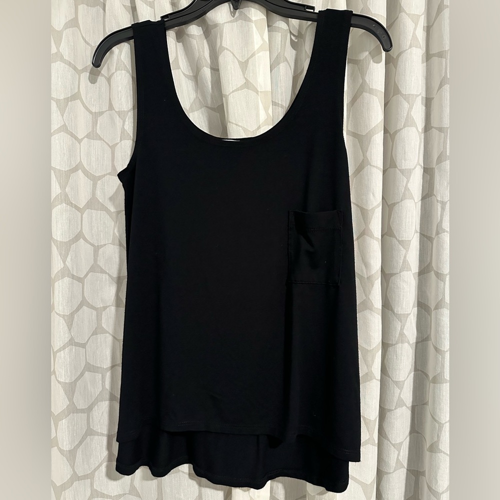 Fighting Eel Black Sleeveless Top